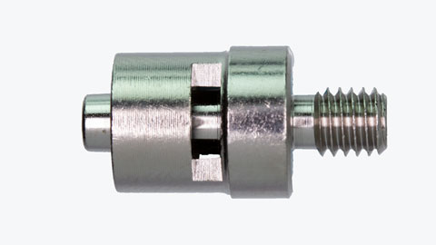 A1330 Male Luer Lock (13/32" plain), #10-32 male thread